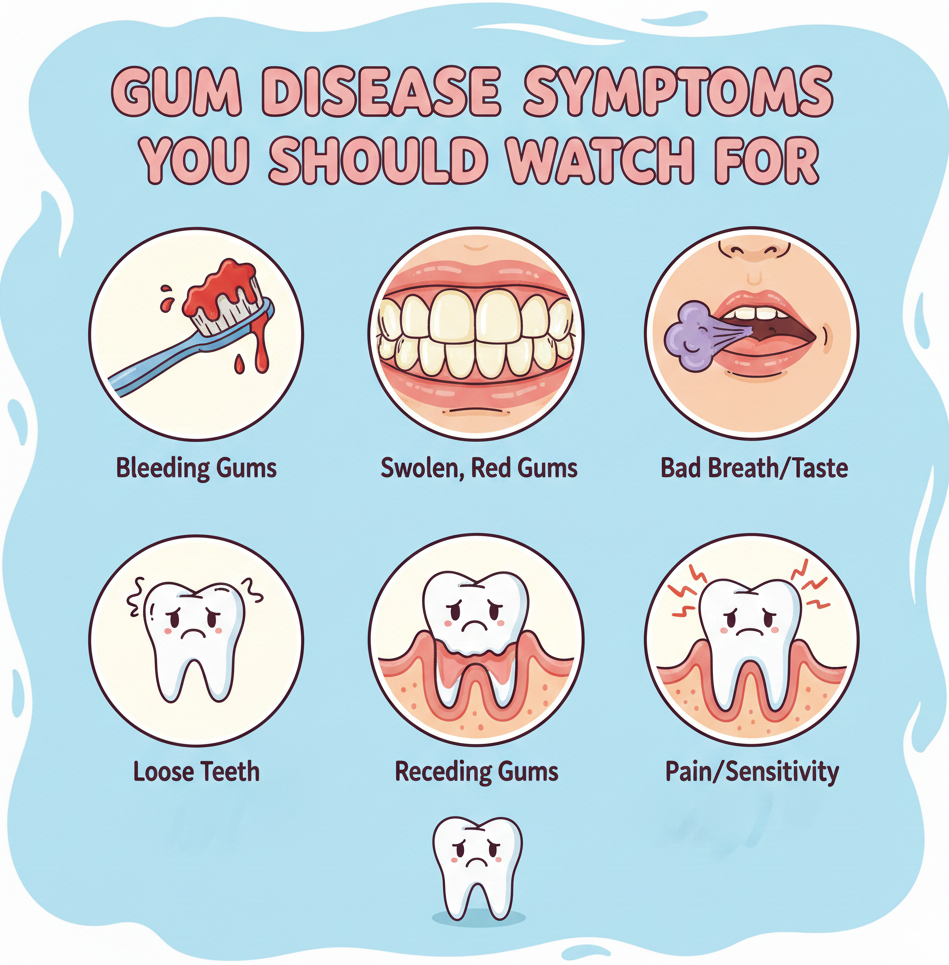 gum disease symptoms