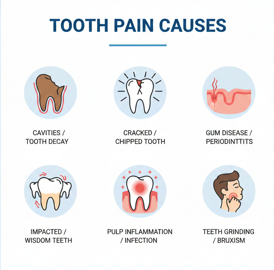 tooth pain causes and treatment