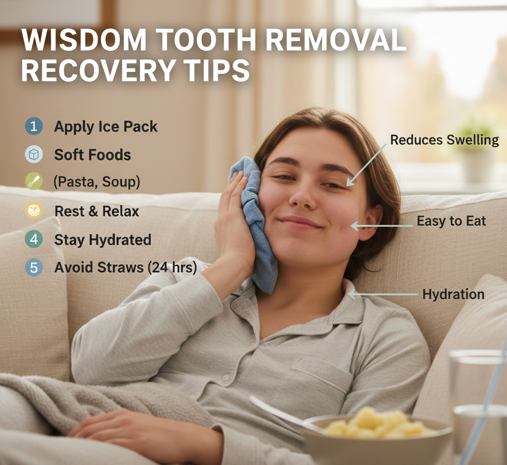 wisdom tooth removal recovery