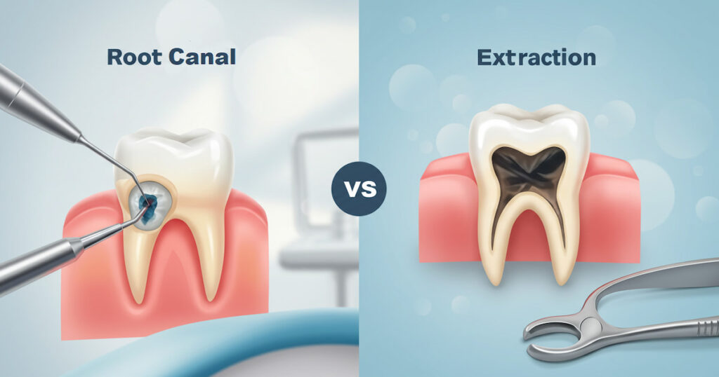 Root Canal vs Tooth Extraction